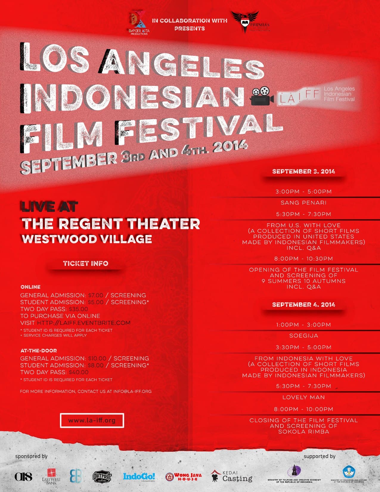 LAIFF 2014 – The Beginning – LAIFF is Born